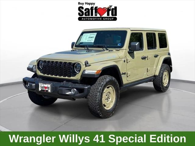2026 Jeep Wrangler WRANGLER 4-DOOR WILLYS 41 2026 Jeep Wrangler WRANGLER 4-DOOR WILLYS 41