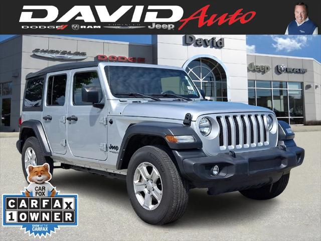 2022 Jeep Wrangler Unlimited Sport S 2022 Jeep Wrangler Unlimited Sport S