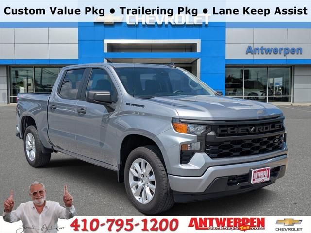 2023 Chevrolet Silverado 1500 4WD Crew Cab Short Bed Custom 2023 Chevrolet Silverado 1500 4WD Crew Cab Short Bed Custom