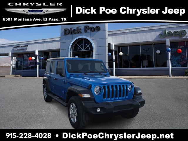 2022 Jeep Wrangler Unlimited Sport S for sale in El Paso, TX