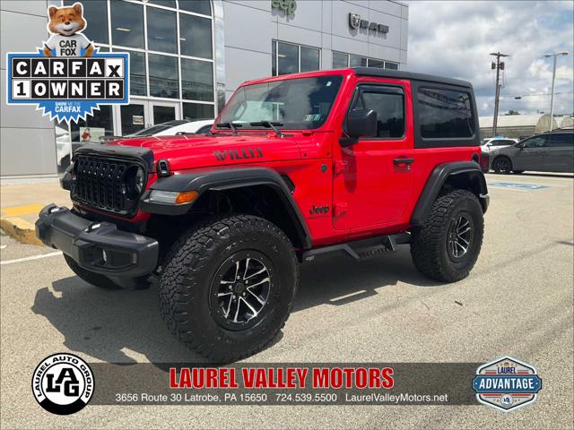 2025 Jeep Wrangler 2-Door Willys 4x4 2025 Jeep Wrangler 2-Door Willys 4x4