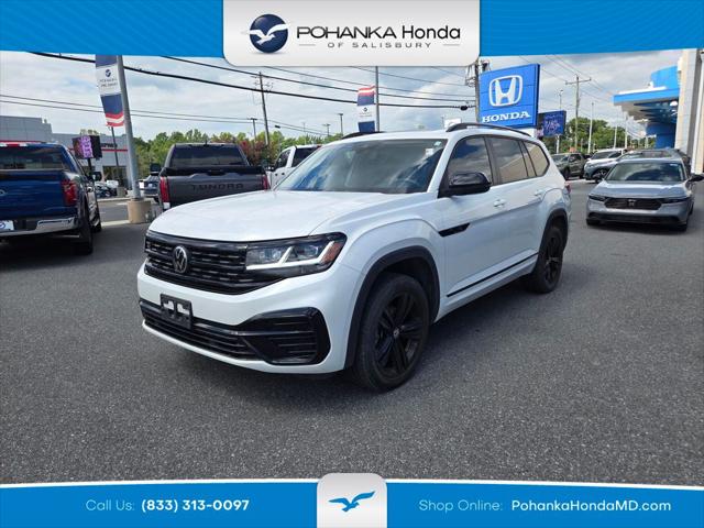2023 Volkswagen Atlas 3.6L V6 SEL R-Line Black for sale in Salisbury, MD