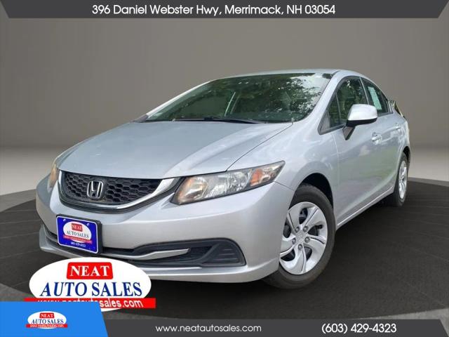 2013 Honda Civic LX for sale in Merrimack, NH