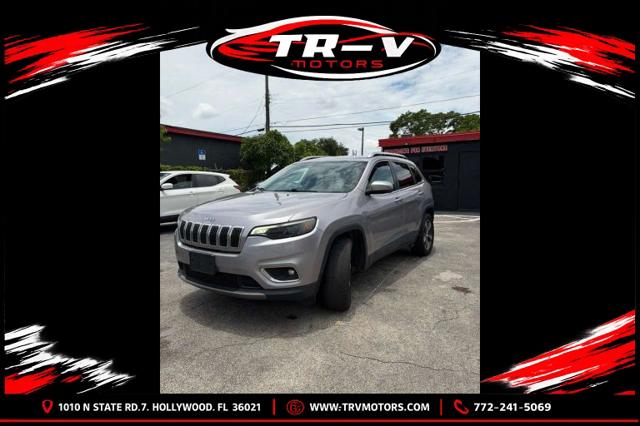 2019 Jeep Cherokee Limited 4x4 for sale in Hollywood, FL