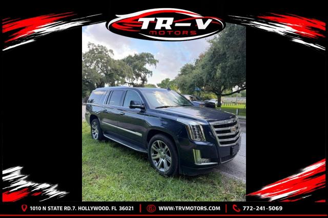 2017 Cadillac Escalade ESV Luxury for sale in Hollywood, FL