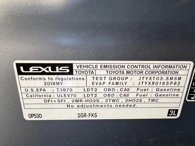 2018 Lexus RX 350 350