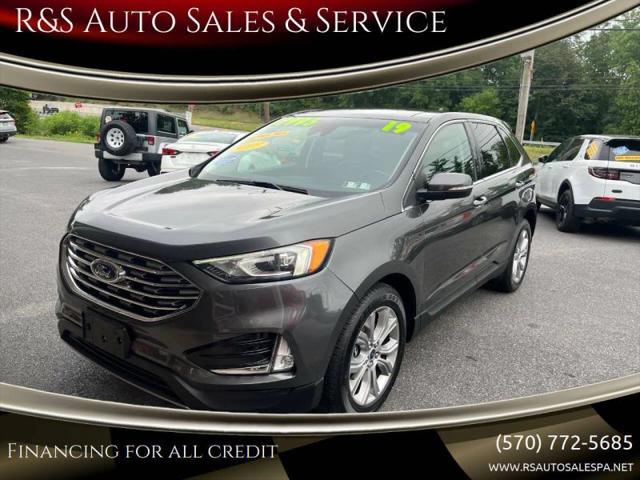 2019 Ford Edge Titanium for sale in Linden, PA