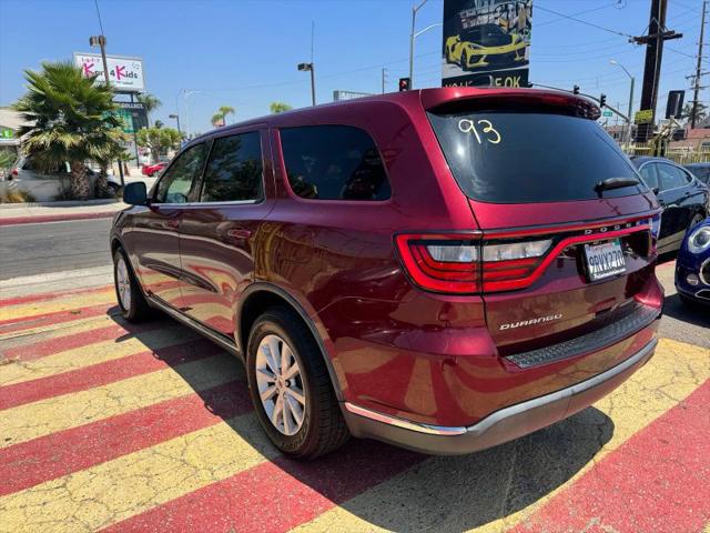 2019 Dodge Durango SXT RWD