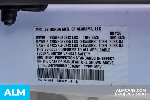 2021 Honda Pilot AWD Elite