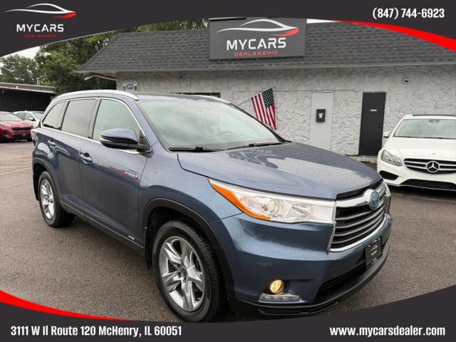 2016 Toyota Highlander Hybrid Limited Platinum V6 for sale in McHenry, IL