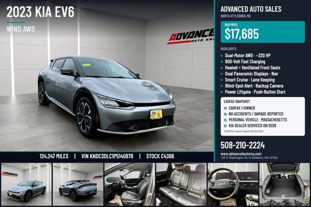 2023 Kia EV6 Wind for sale in North Attleboro, MA