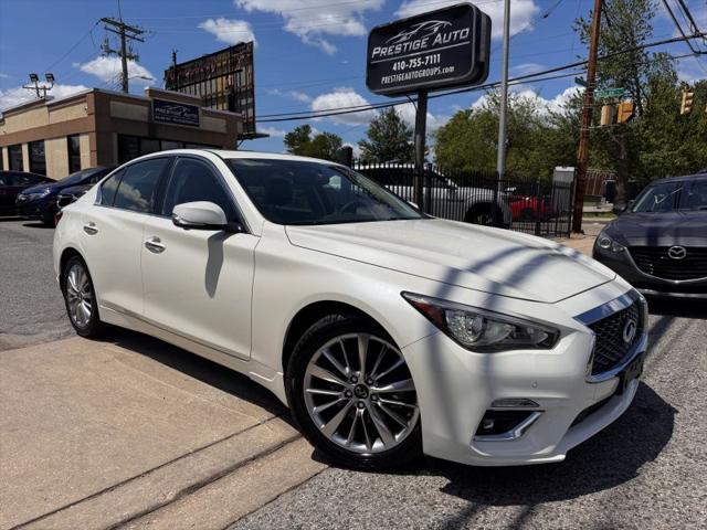 2021 INFINITI Q50 LUXE AWD for sale in Baltimore, MD
