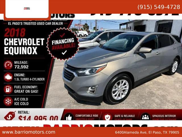 2018 Chevrolet Equinox LT for sale in El Paso, TX
