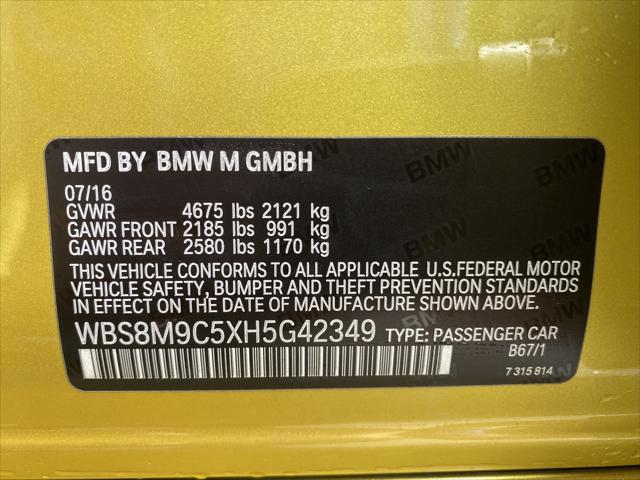 2017 BMW M3 Sedan