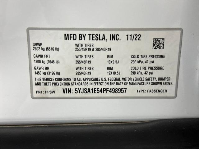 2023 Tesla Model S Standard Range