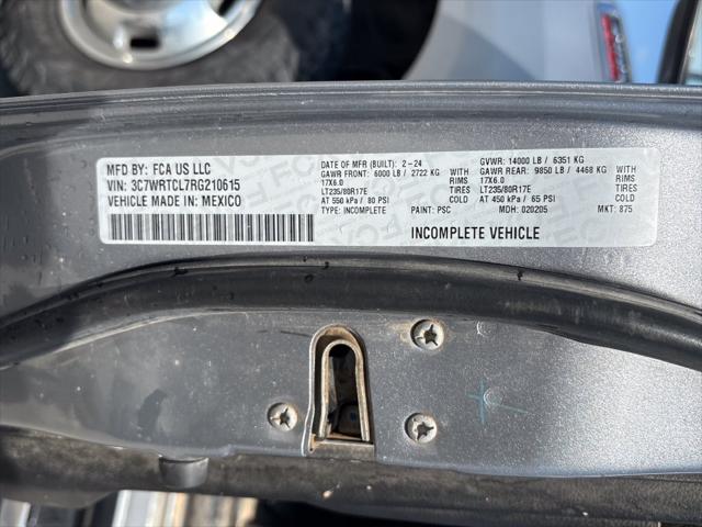 2024 Ram 3500 Tradesman/SLT/Laramie/Limited