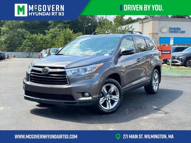 2015 Toyota Highlander Limited Platinum V6 for sale in Wilmington, MA