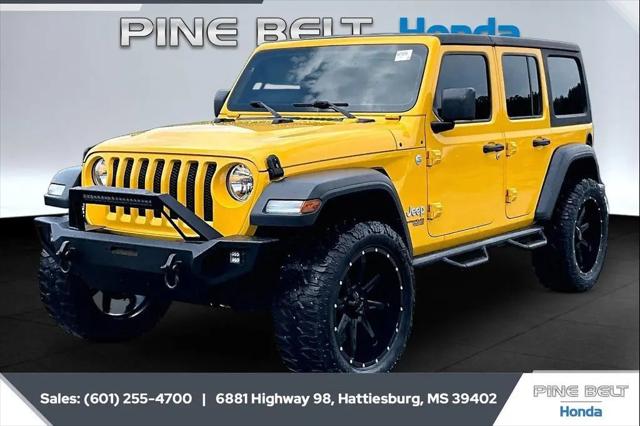 2019 Jeep Wrangler Unlimited Sport S 4x4 for sale in Hattiesburg, MS