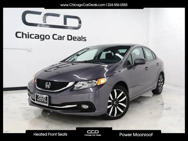 2015 Honda Civic EX-L for sale in Lake in the Hills, IL