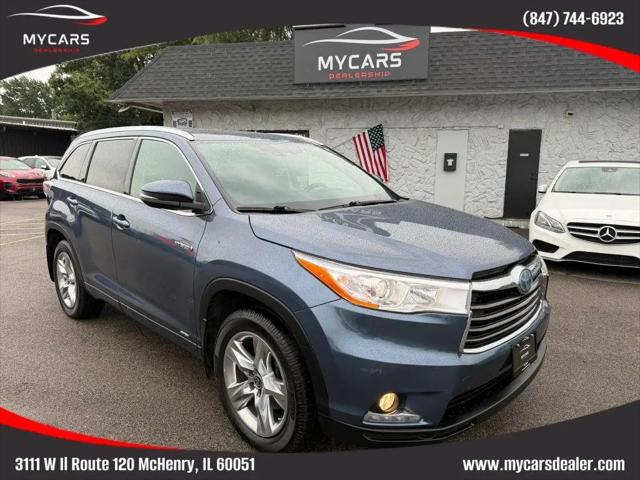 2016 Toyota Highlander Hybrid Limited Platinum V6 for sale in McHenry, IL