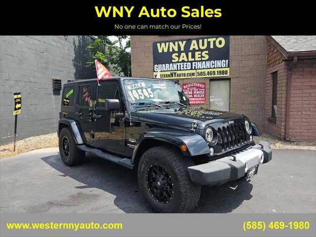 2015 Jeep Wrangler Unlimited Sahara for sale in Rochester, NY