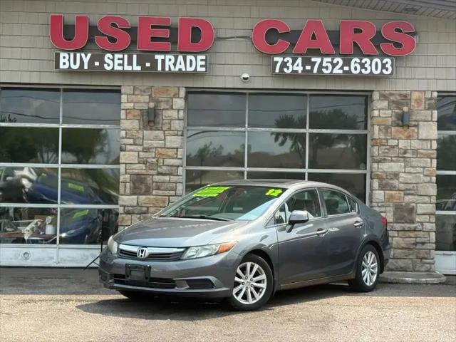 2012 Honda Civic EX for sale in Woodhaven, MI