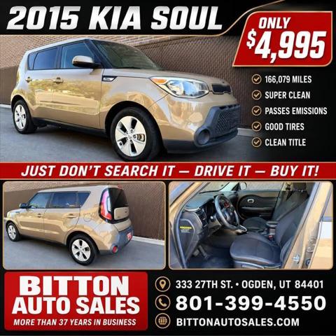 2015 Kia Soul Base for sale in OGDEN, UT