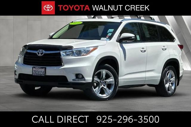 2016 Toyota Highlander Limited V6 for sale in Walnut Creek, CA
