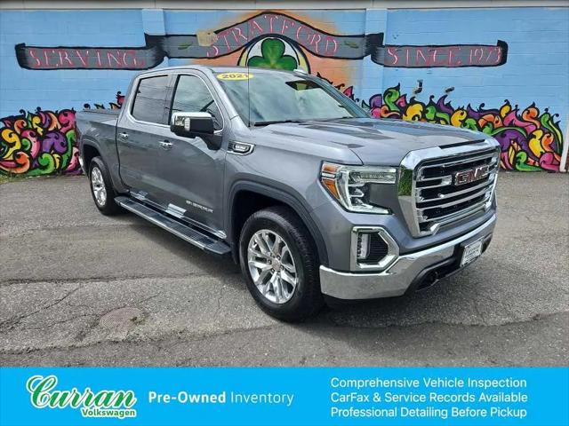 2021 GMC Sierra 1500 4WD Crew Cab Short Box SLT for sale in Stratford, CT