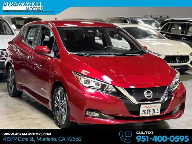 2018 Nissan LEAF SV for sale in Murrieta, CA
