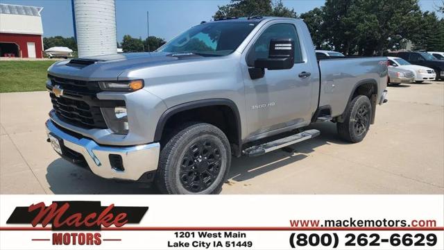 2025 Chevrolet Silverado 3500HD 4WD Regular Cab Long Bed Work Truck for sale in Lake City, IA