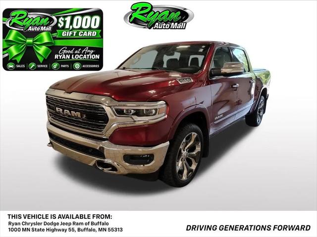 2019 Ram 1500 Limited Crew Cab 4x4 5'7" Box for sale in Buffalo, MN