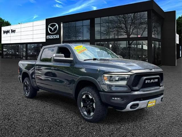 2021 Ram 1500 Rebel Crew Cab 4x4 5'7" Box for sale in bayshore, NY