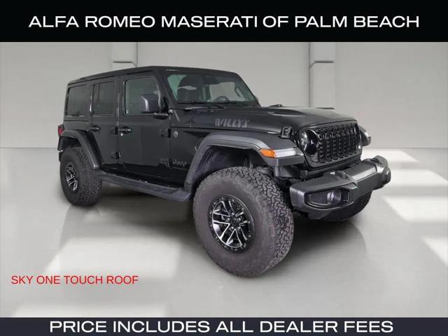 2026 Jeep Wrangler 4-Door Willys 4x4 for sale in West Palm Beach, FL