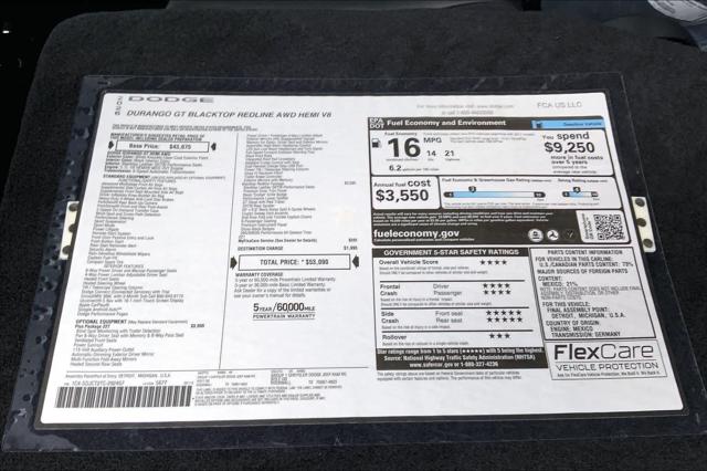 2026 Dodge Durango GT Plus AWD HEMI V8
