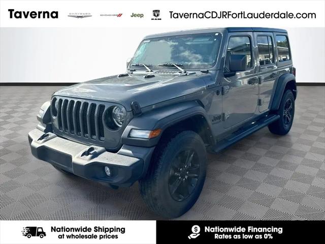 2022 Jeep Wrangler Unlimited Sport Altitude 4x4 for sale in Pompano Beach, FL
