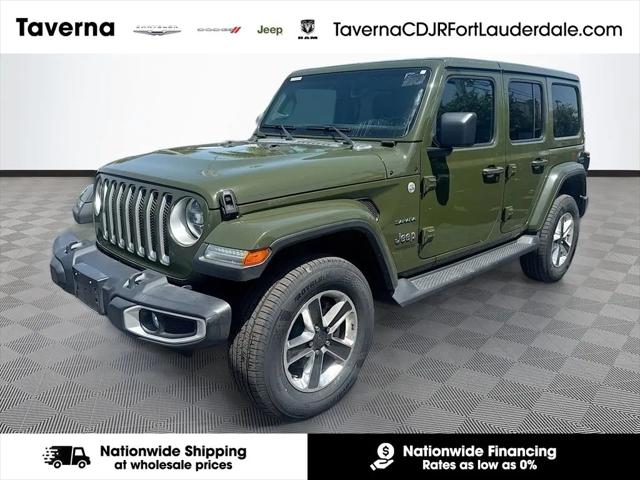 2022 Jeep Wrangler Unlimited Sahara for sale in Pompano Beach, FL