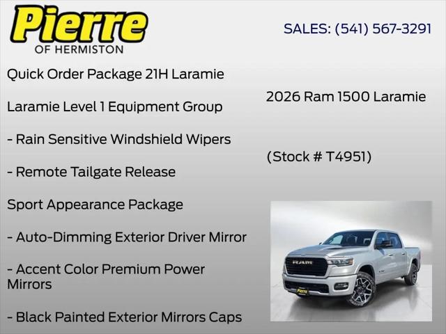 2026 Ram 1500 Laramie