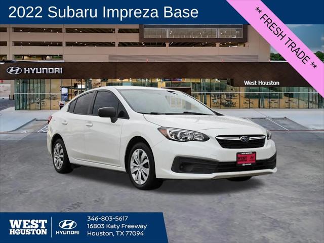 2022 Subaru Impreza Base Sedan for sale in Houston, TX