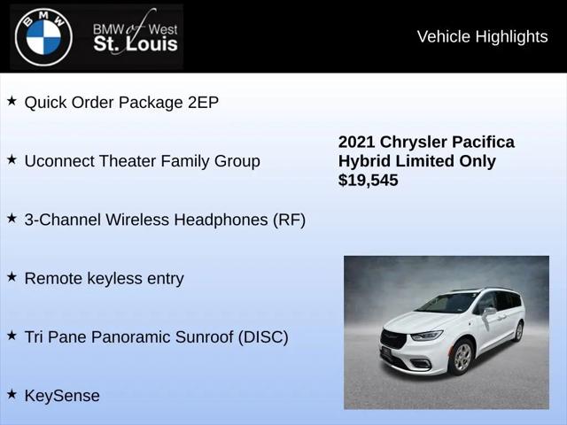 2021 Chrysler Pacifica Hybrid Limited