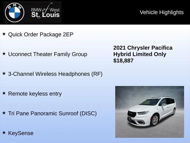 2021 Chrysler Pacifica Hybrid Limited