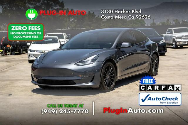 2021 Tesla Model 3 Standard Range Plus Rear-Wheel Drive for sale in Costa Mesa, CA