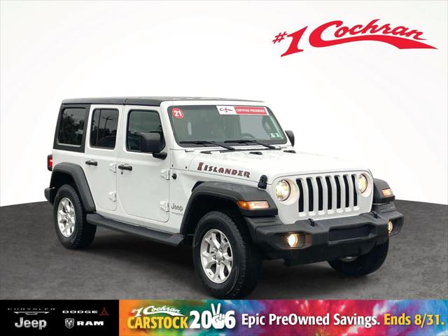 2021 Jeep Wrangler Islander 4x4 for sale in Natrona Heights, PA