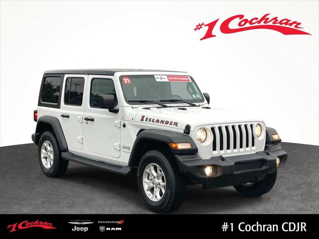 2021 Jeep Wrangler Unlimited Islander 4x4 2021 Jeep Wrangler Unlimited Islander 4x4