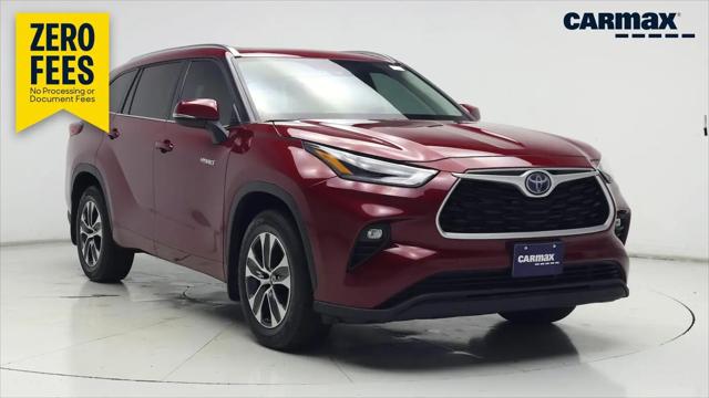2021 Toyota Highlander Hybrid XLE for sale in Houston, TX