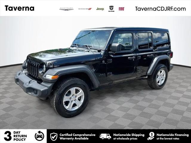 2022 Jeep Wrangler Unlimited Sport S for sale in Plantation, FL