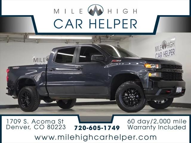2022 Chevrolet Silverado 1500 4WD Crew Cab Short Bed Custom Trail Boss for sale in Denver, CO