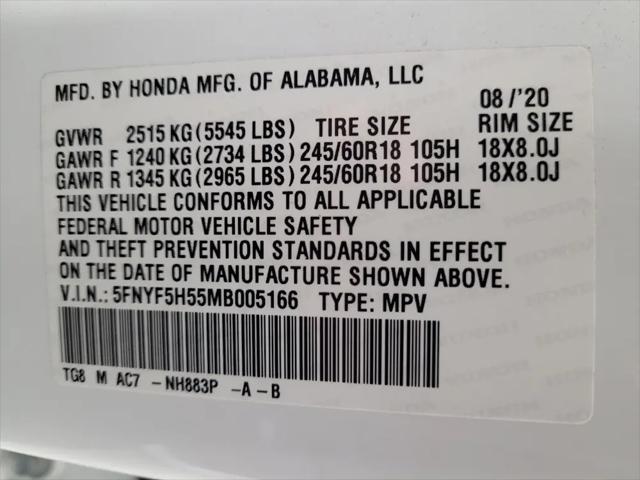 2021 Honda Pilot 2WD EX-L