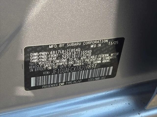 2026 Subaru Impreza Sport