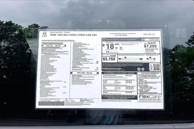 2026 Ram 1500 Big Horn Crew Cab 4x4 5'7" Box